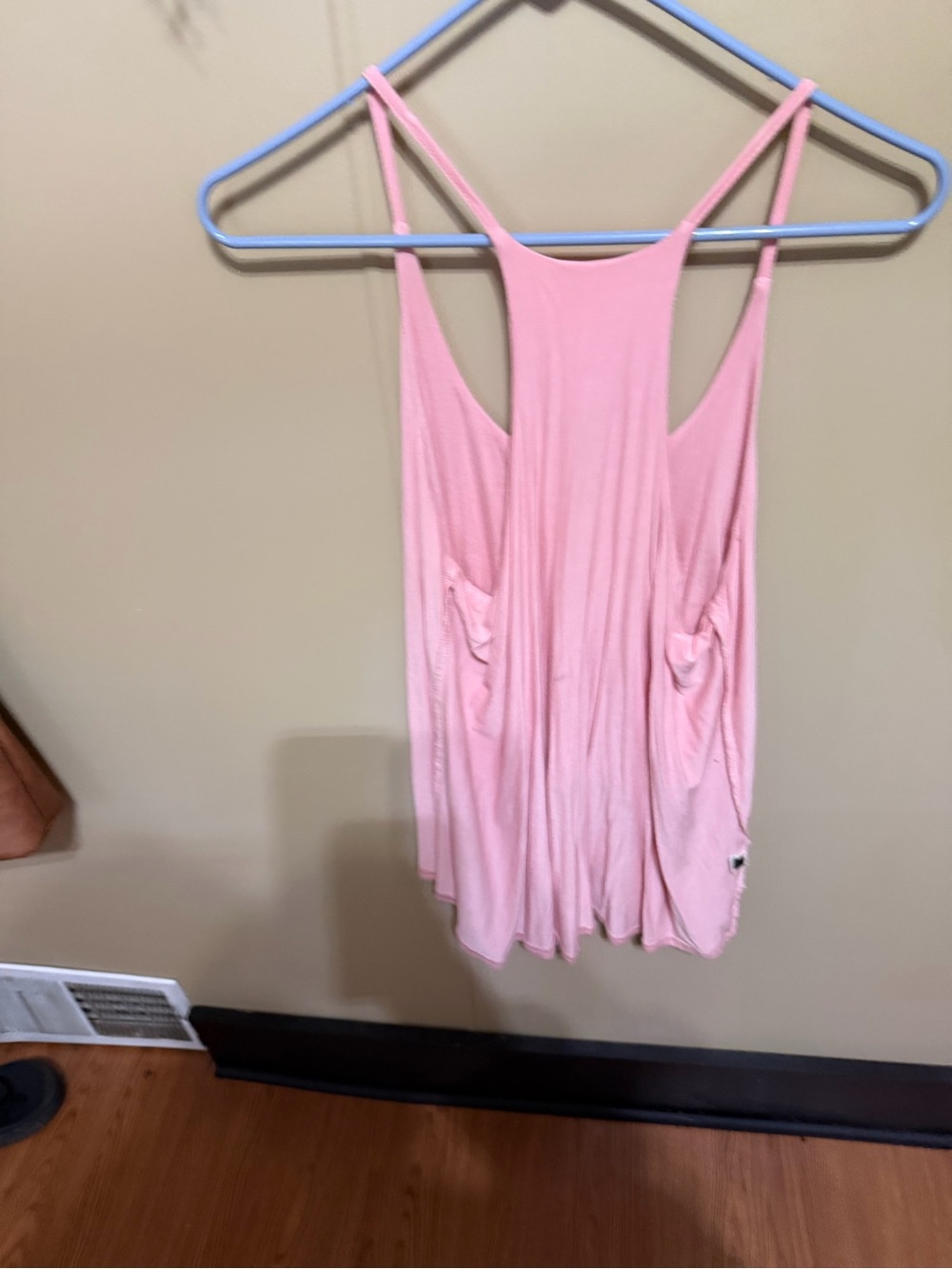 Light Pink Women's Racerback Pocket Tank